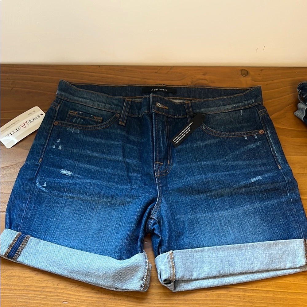 J Brand Indigo Denim Shorts